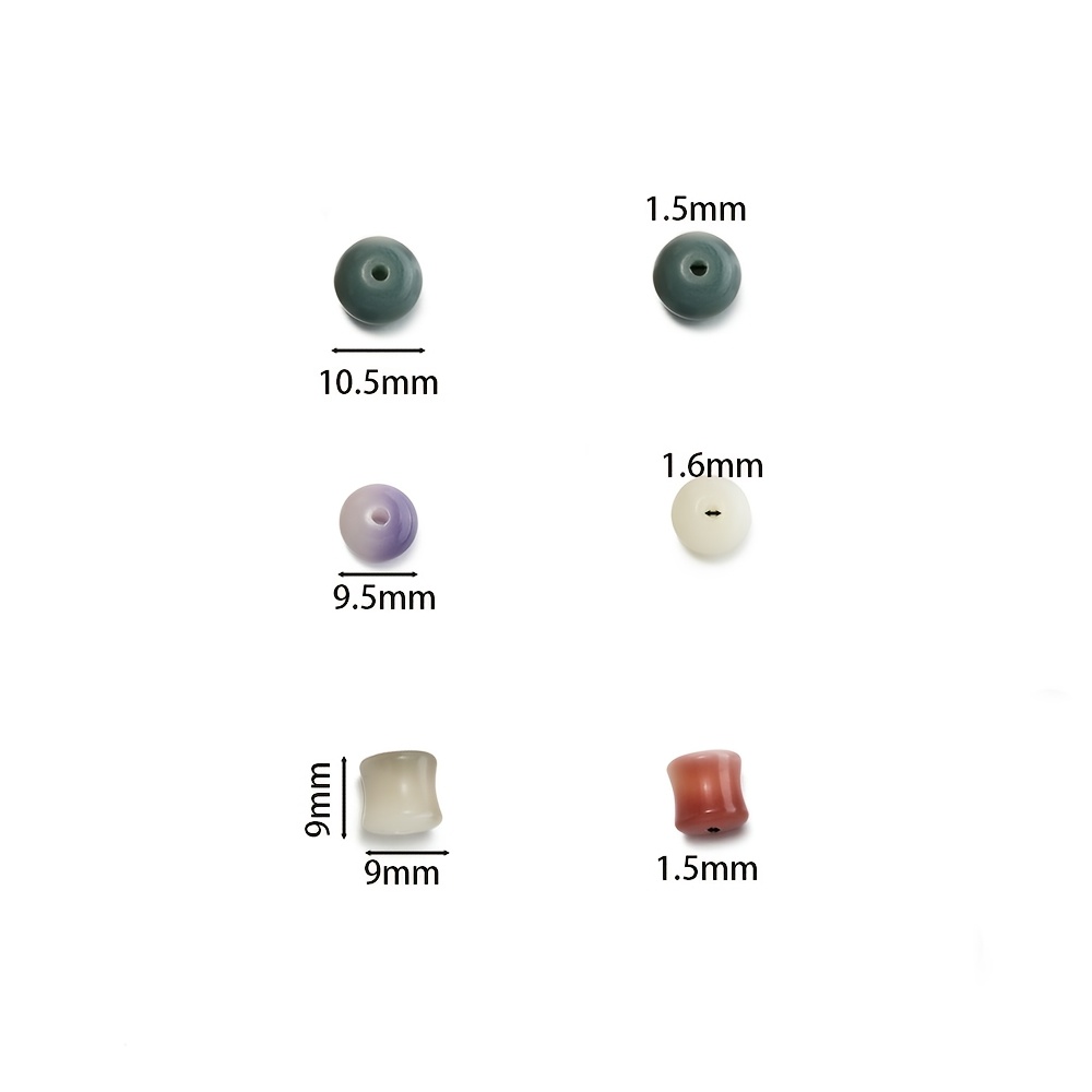 5pcs Multi-Style Bodhi Root Beads for Crafting